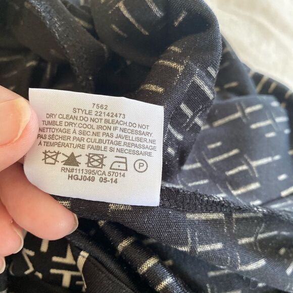 Tory Burch logo print 100% silk pleated dress size XS - Picture 7 of 11